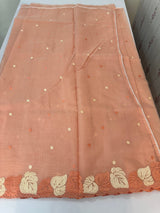 Kota checks saree with embroidery MSD543