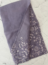 Soft kota silk saree with embriodery  MS12859