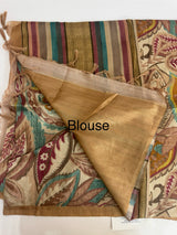 Printed soft crepe silk sarees MS5432