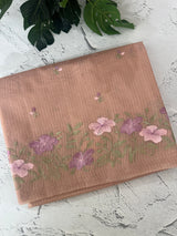 Netkota embriodery saree MS1494 DustyPeach
