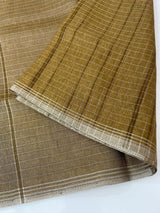 Semi silk saree in check pattern MSR699