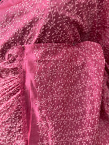 Art silk saree with embroidery SVPSMC Pink
