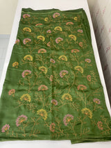 Vichithra soft silk saree with embroidery MSV675