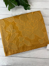 Semi organza saree with appliqué work - MSH906