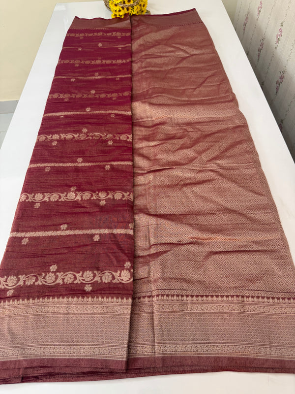 Banarasi crush georgette saree- MS1341