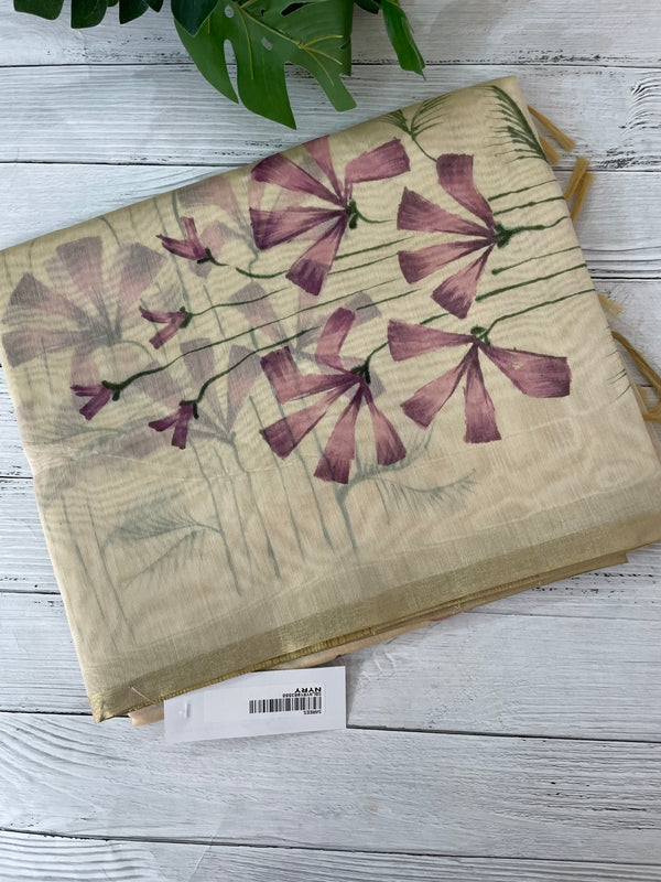Soft Chanderi saree MS9899