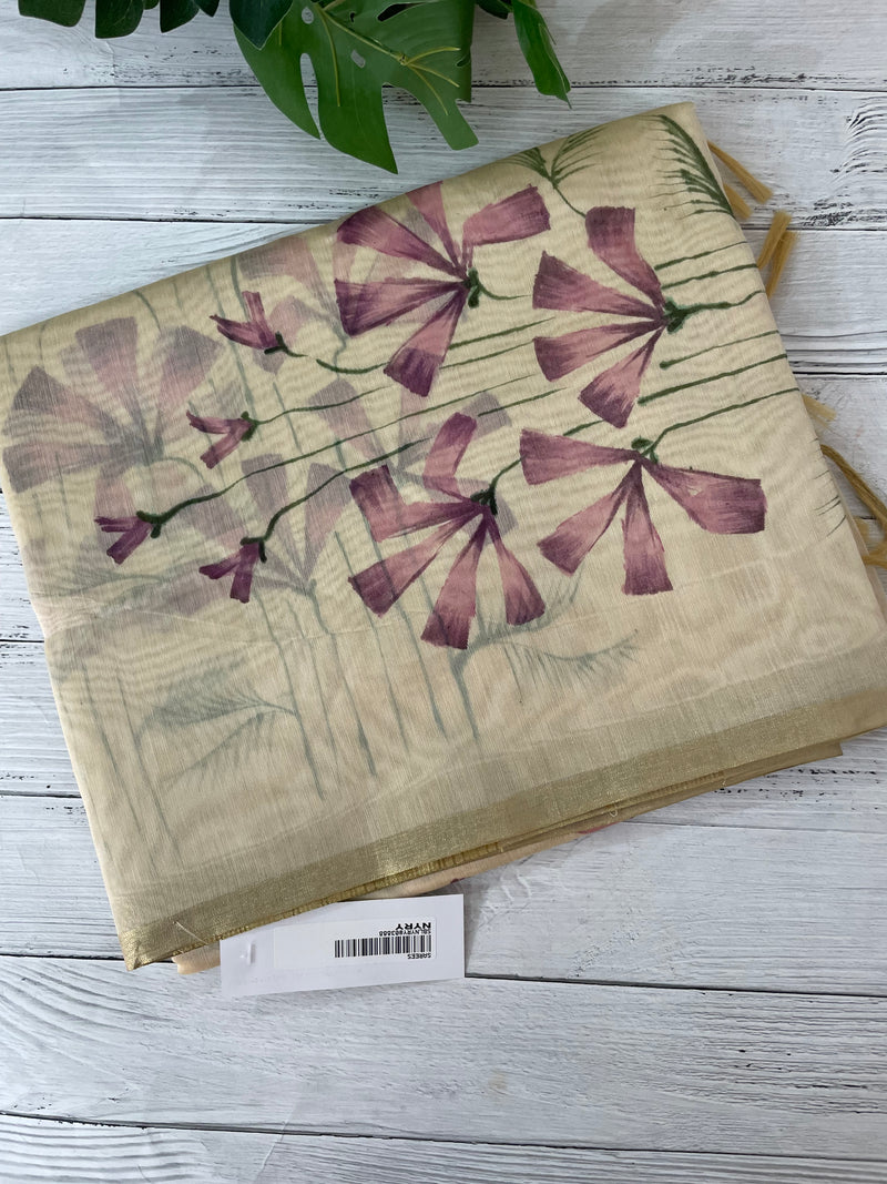 Soft Chanderi saree MS9899