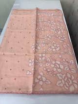 Silky kota applique work saree MSK15039