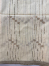 Soft blended tussar saree  MKT121 (5) - Cream