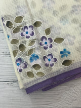 Soft kota saree with handpainting MNEKS499