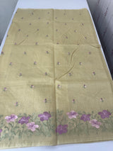 Netkota embriodery saree MS1494 DustyYellow