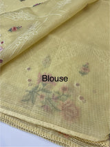 Silky kota embroidery saree MSK4331