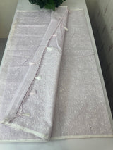 Kota embriodery saree MS1455 - PaleLavender