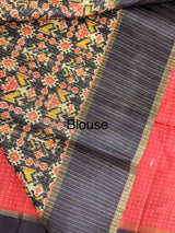 Semi silk saree with zari weaving  MSG6161