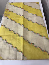 Soft Jute tissue saree with embroidery MJT671