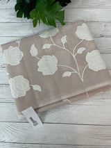 Kota cotton applique work saree- MSH7877 PaleBrown