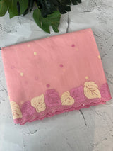 Kota checks saree with embroidery MSD543