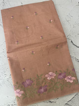 Netkota embriodery saree MS1494 DustyPeach