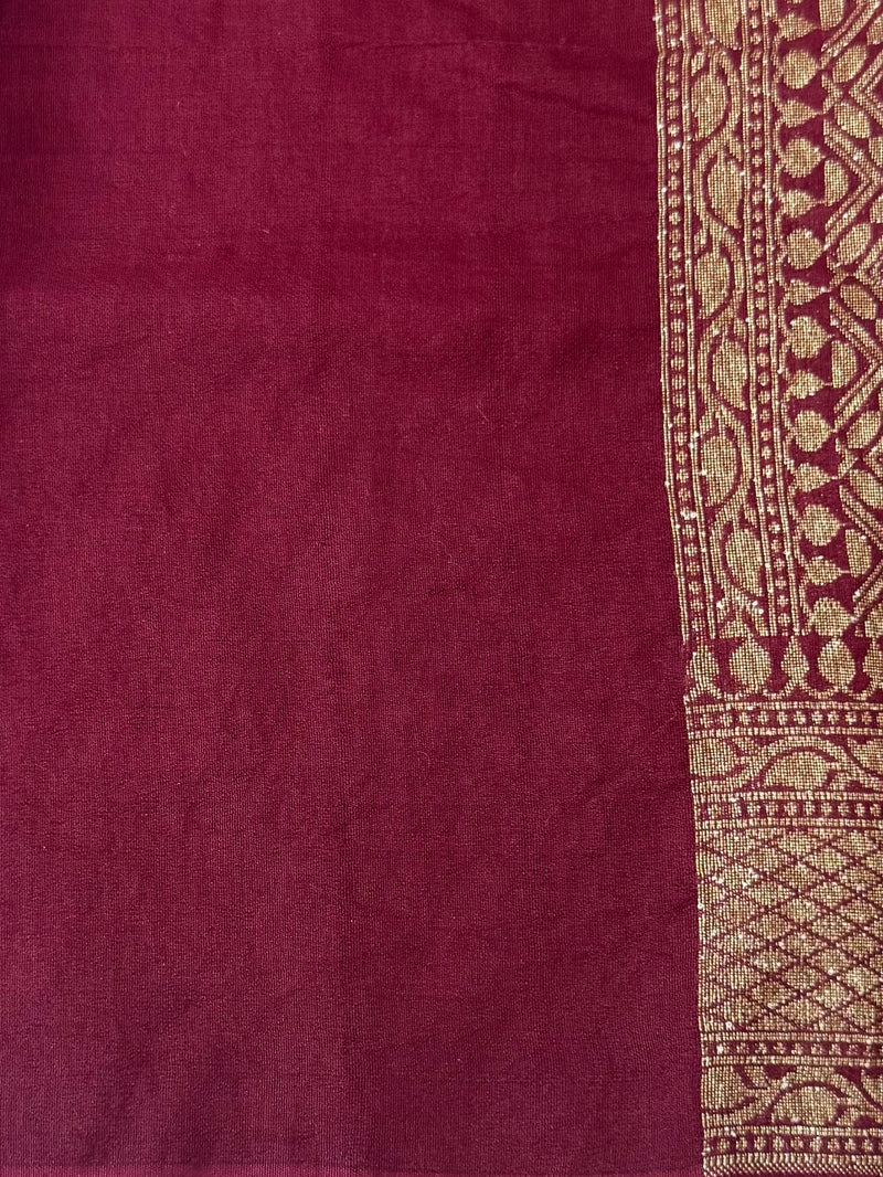 Banarasi viscose Georgette saree MKGS611