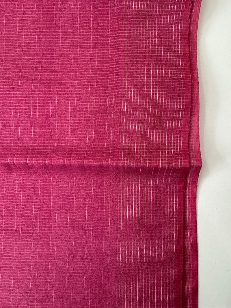 Blended tussar saree with thread work MTS5444