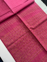 Blended tussar saree with thread work MTS5444