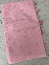 Netkota embriodery saree MSH263 Pink