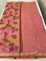 Jamdani silk Cotton Saree with thread work MSJ790