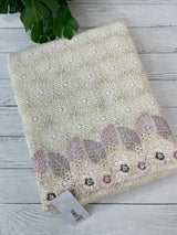 Cutwork Phulkari NetKota embroidery saree - MSH987