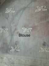 Kota Supernet saree with digital prints and chikankari border MSG654