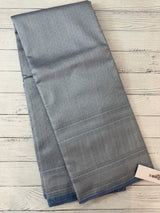 Banarasi semi katan saree in silver zari MS14667- PowderBlue