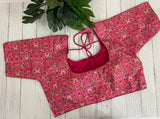 Padded Readymade Blouse (Size upto 40)- MSBL