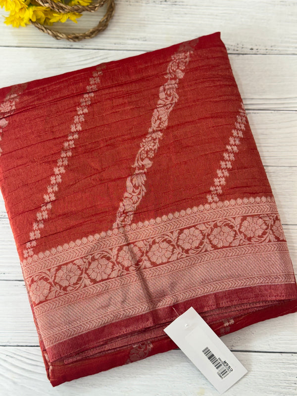 Banarasi crush georgette saree- MS1341