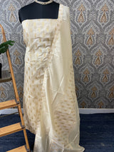 Soft silk Unstitched salwar set - 1