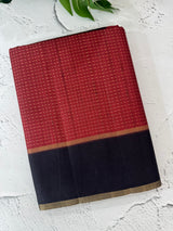 Semi silk saree with zari weaving  MSG6161