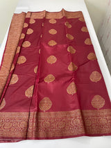 Semi banarasi Georgette saree - MSB8977