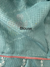 Silky kota saree with embriodery MS2450