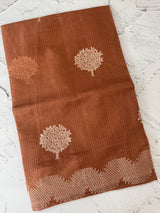 Silky kota embroidery saree MSK4333