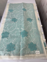 Soft Kota Chanderi saree with applique work MCH689