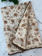 Kota checks 3D printed saree MSD543