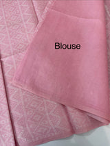 Bhagalpuri Semi tussar saree MS871 - Pink