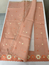 Soft Tissue kota embroidery saree MSK4660