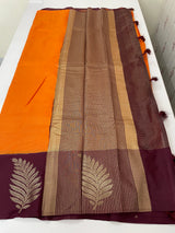Tissue soft silk saree with Zari work  MST376