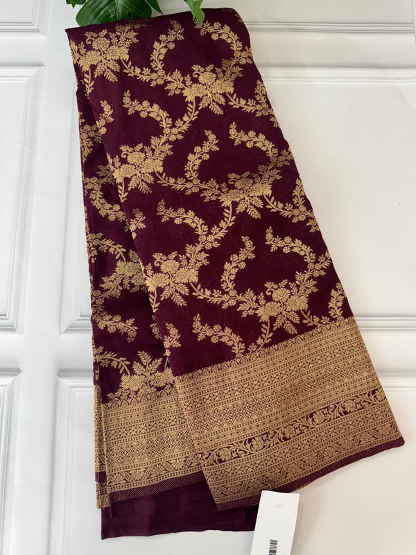 Banarasi viscose Georgette saree SEFNMRM - DeepWine