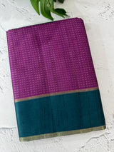 Semi silk saree with zari weaving  MSG6161