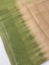 Bhagalpuri Soft blended tussar saree MS896 (1) Green