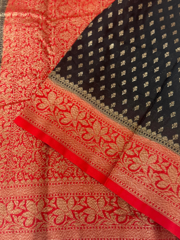 Banarasi viscose Georgette saree MKGS611