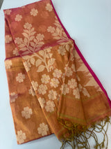 Dual tone Tissue silk saree MTS644 (9)