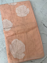 Soft Kota Chanderi saree with applique work MSH223