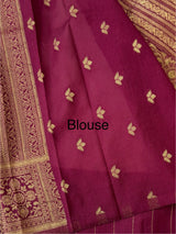 Semi banarasi Georgette saree - MSB8976