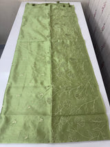 Tussar finish soft silk saree with thread embroidery MTS569